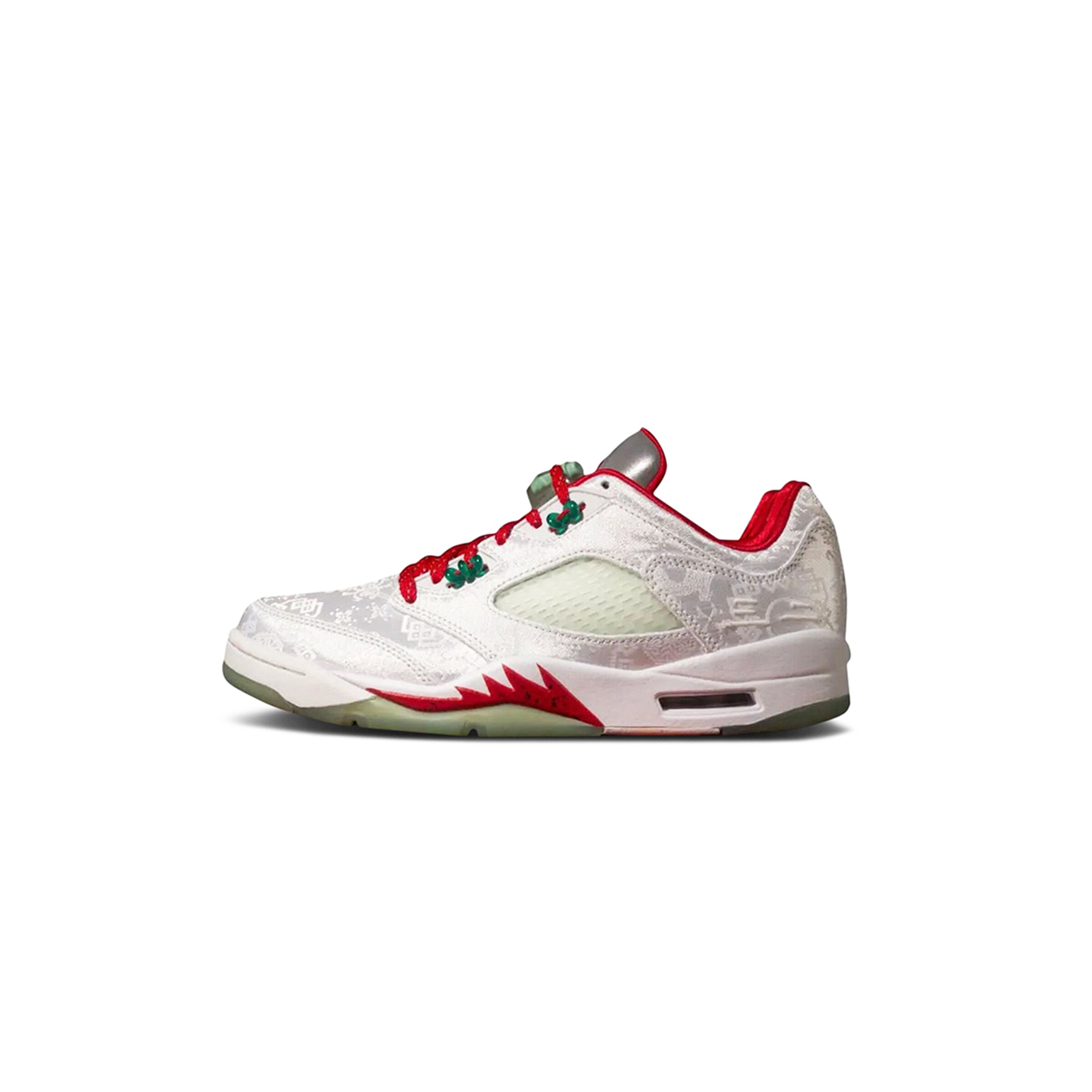 NIKE JORDAN 5 RETRO LOW CLOT WHITE SILK 20TH ANNIVERSARY 1551183